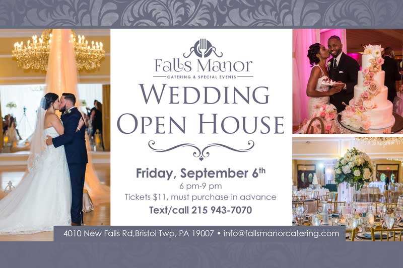Wedding Open House Sept 6 Falls Manor Catering