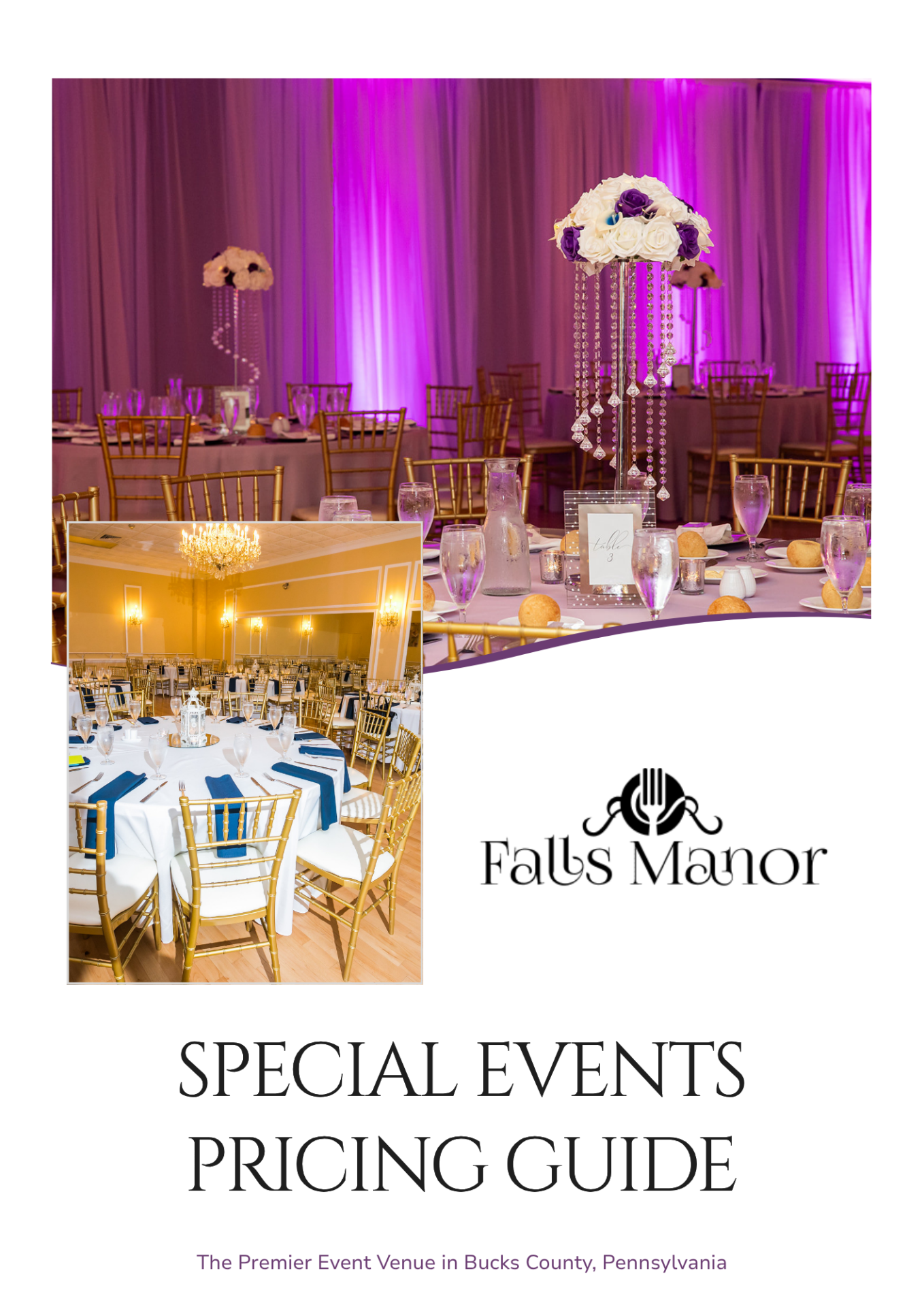 Falls Manor Catering – Special Events Brochure